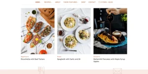 Cookely is the next-level WordPress theme for your food blog. Simple