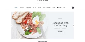 Foodica is perfect for creating food based blogs