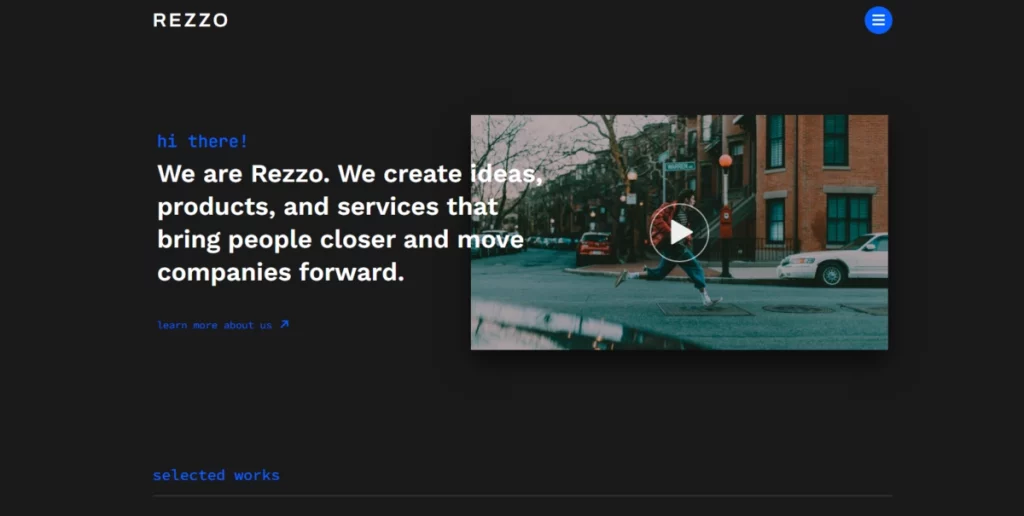 Rezzo is a video portfolio theme tailored for filmmakers that want to stand out. Minimalist yet bold