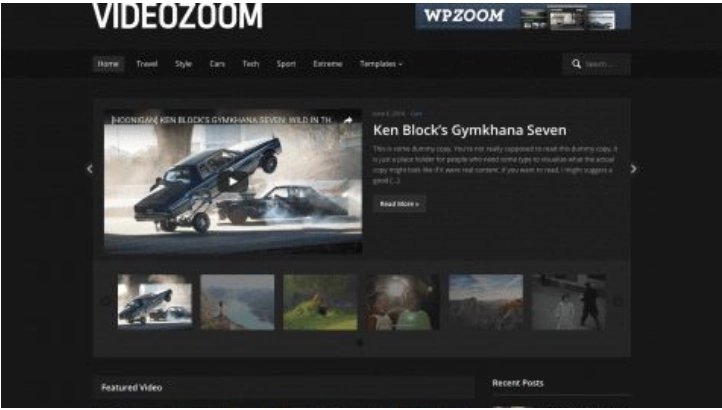 Videozoom is a powerful video theme which allows you to showcase videos from all across the web. The flexible slider and support for self-hosted videos makes Videozoom the perfect choice.