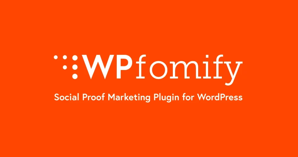 WPfomify adds notifications at the bottom of the screen to display real-time customer activity on your website built on Wordpress platform.