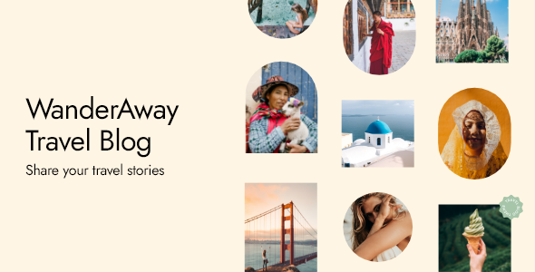 Elevate your travel blog with the WanderAway WordPress Theme! Stunning design