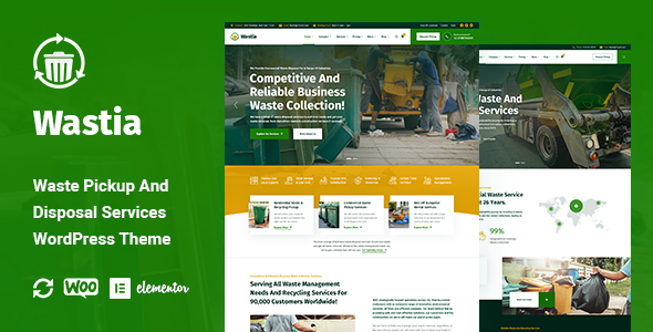 Spruce up your site with Wastia - a customizable WordPress theme perfect for waste management services. Available on ThemeForest. Subscribe to Bevaultx for access to premium themes and plugins.