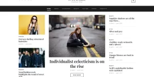 A modern fashion blog designed to be not only appealing