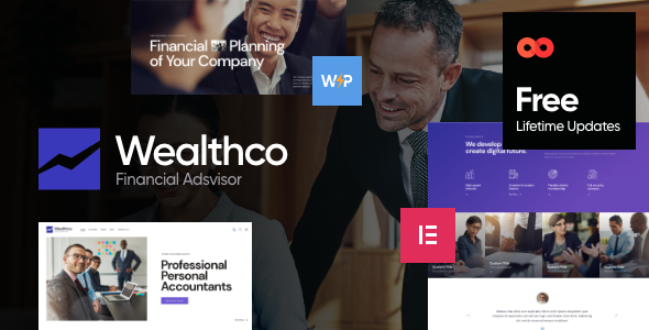 Transform your online presence with WealthCo's sleek design and robust features. Get premium WordPress themes and plugins from Bevaultx today!