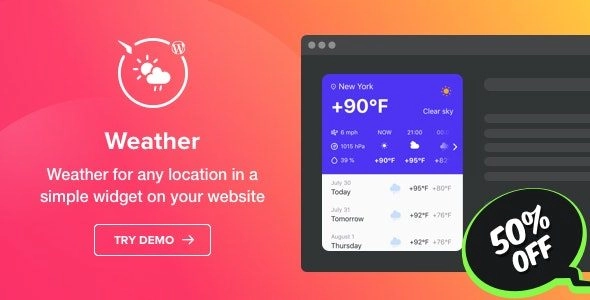 Stay ahead of the weather with Elfsight Weather