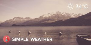 Discover the Simple Weather Plugin for WordPress! Effortlessly display current weather with customizable shortcodes or widgets. Enjoy unlimited color options