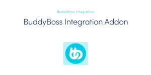 This is an integration with BuddyBoss