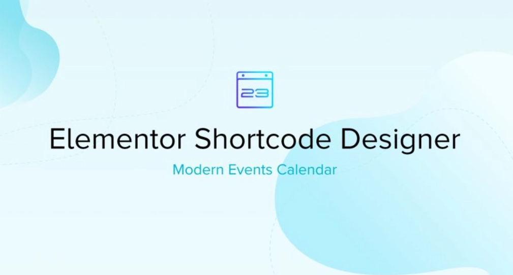 By using the Modern Events Calendar shortcode designer addon