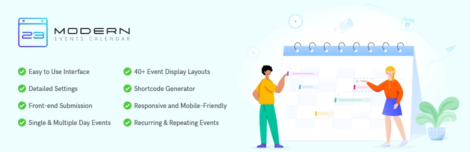 With the ever growing population of WordPress users in the world all together with the expansion of the WordPress tools and features makes WordPress event calendar the best option for creating an event management website.