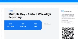 You can easily sell your events on your website using the Ticket  Invoice addon. this addon allows you to manage your attendees’ check-in