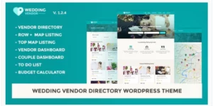 Discover the Wedding Vendor directory theme for WordPress. Perfect for venues