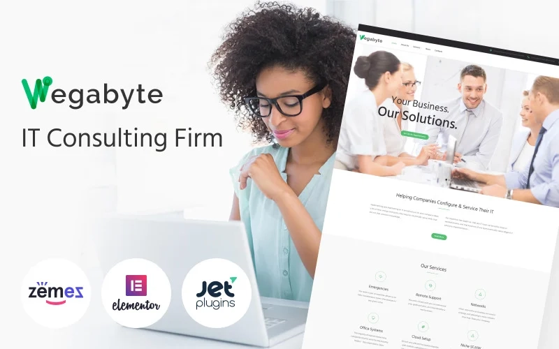 WegaByte is a unique IT consulting WordPress theme for business and finance. This is an amazingly well-designed WordPress theme. It is designed to provide reliability