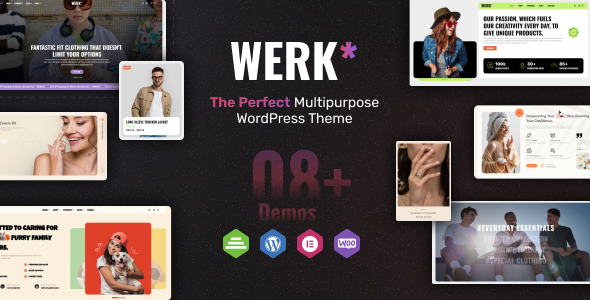 Looking for the perfect WordPress theme to elevate your website? Look no further than the Werk - Elementor Multipurpose WooCommerce Theme. Designed with versatility and functionality in mind