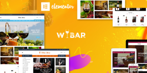 Elevate your WooCommerce store with the Wibar - Responsive WooCommerce WordPress Theme. Stunning