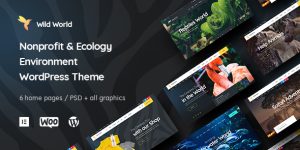 WildWorld - Nonprofit Ecology WordPress Theme Alright WordPress fanatics