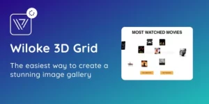 Transform your website with stunning 3D grid layouts! Wiloke 3D Grid Addon for Elementor offers dynamic