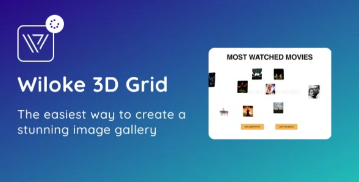 Transform your website with stunning 3D grid layouts! Wiloke 3D Grid Addon for Elementor offers dynamic