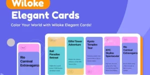 Introducing Wiloke Elegant Cards Elementor  an exquisite extension tailored for Elementor