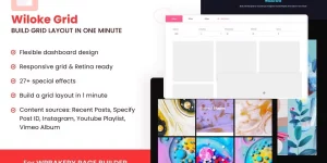 Wiloke Grid is a premium WordPress Grid plugin