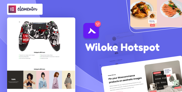 Enhance your WordPress site with Wiloke Hotspot for Elementor. Add interactive hotspots effortlessly using the Elementor Page Builder. Try it today!