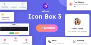 Elevate your WordPress site with Wiloke Icon Box Lune for Elementor! Create stunning icons that captivate and clearly communicate. Discover more at Bevaultx!