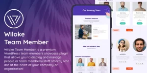 "Trust" starts with "Wiloke Team Members". We create incredible text templates that help you stand out from the crowd. ---------------------------------------------------------------------------------------------------------------------- Wiloke Team Members Add-on is the best bet if you wish to showcase how well-versed your team members are in the industry and their expertise. We help your brand's voice…
