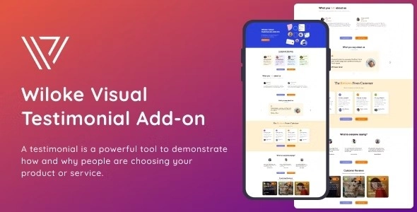 Enhance your WordPress site with Wiloke Visual Testimonial. No coding skills needed! Add images