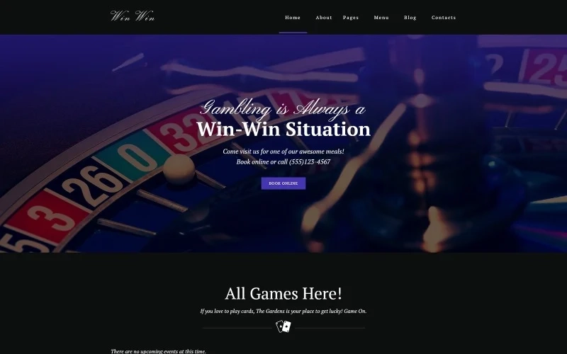 Searching for a mesmerizing template to take your entertainment business online? Take a close look at Casino WordPress Theme with parallax scrolling and a number of ways to get more visitors for your future online presence. Sophisticated head to toe