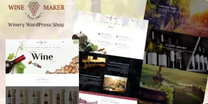 Discover the Wine Maker – Winery WordPress Shop theme