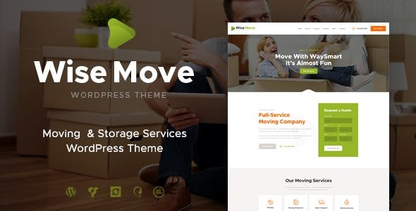 Transform your moving company site with Wise Move - a sleek