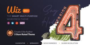 Unlock the power of Wiz: The Smart Multi-Purpose WordPress Theme. Get it free with Bevaultx and create stunning