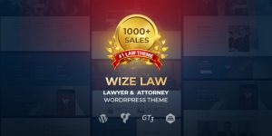 Are you a private lawyer or a legal adviser? Its time to create a solid web presence and develop a reputation in your business field. Wizelaw is a cutting-edge lawyers and attorneys WordPress theme designed for crafting a very professional and comprehensive website for your specific needs.