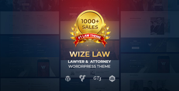 Are you a private lawyer or a legal adviser? Its time to create a solid web presence and develop a reputation in your business field. Wizelaw is a cutting-edge lawyers and attorneys WordPress theme designed for crafting a very professional and comprehensive website for your specific needs.