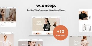 Discover the Woncep Fashion WooCommerce WordPress Theme - stylish