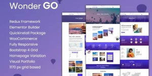 Wonder GO is a modern WordPress theme suitable for the traveling niche (travelers