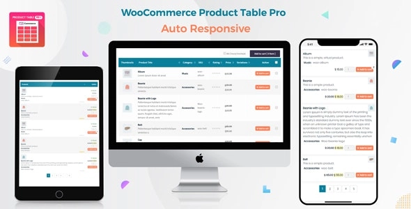 Transform your WooCommerce store with Woo Product Table Pro! This user-friendly plugin displays products in a customizable table view using an easy shortcode generator—no coding required. Download it from the Bevaultx at a fraction of the cost today!