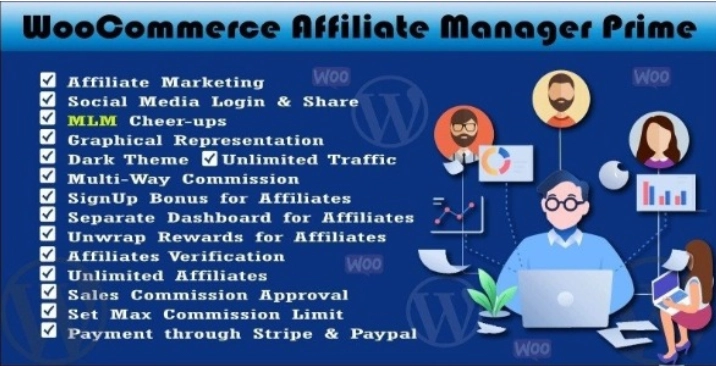 WooCommerce Affiliate Manager Prime – is an Advanced