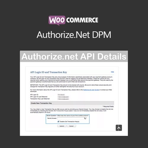 The Authorize.Net extension provides one of the most advanced integrations for WooCommerce while providing the security and reliability that comes with using Authorize.Net for payment processing. Let your customers save their credit cards and bank accounts to their WooCommerce account for fast and easy checkout. Includes full support for WooCommerce…