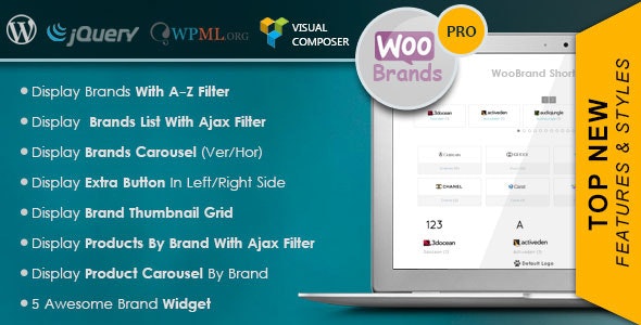 WooCommerce Brands Pro The brand extension for WooCommerce allows you to create brands for your shop; each brand can be named