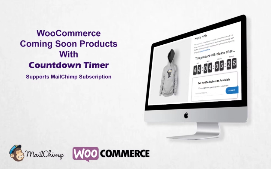 WooCommerce Coming Soon Product lets you enable coming soon mode for the products with the time to launch them. Products will be launched automatically at that time and will show a countdown timer until that time is over. It removes the “ add to cart” button from the product when…