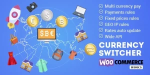 Transform your WooCommerce store with the WooCommerce Currency Switcher! This essential WordPress plugin enables real-time currency conversion and price switching