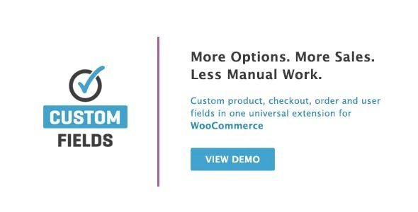 Unlock the power of WooCommerce Custom Fields! Sell customizable products and optional add-ons