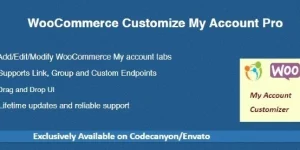 Transform the 'My Account' page with WooCommerce Customize My Account Pro. Easy