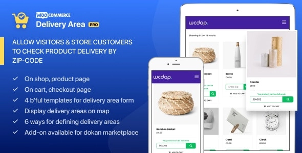 Unlock seamless shipping with WooCommerce Delivery Area Pro! This essential extension lets customers verify product delivery to their location