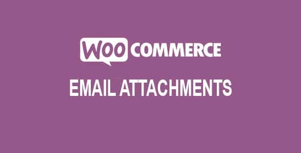 Add attachments to your WooCommerce emails With this plugin