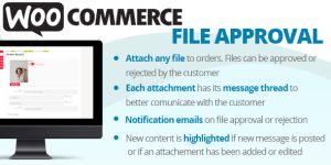 WooCommerce File Approval: Elevate Your WooCommerce Store's Efficiency The WooCommerce File Approval plugin is here to revolutionize the way you handle files and documents in your WooCommerce store. This powerful tool allows store owners to approve or reject uploaded files directly from the order page