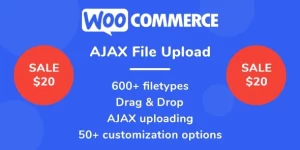 Enhance your WooCommerce store with the WooCommerce File Uploader! Allow customers to upload any file type (600+ supported) and size directly at the product level