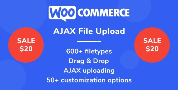 Enhance your WooCommerce store with the WooCommerce File Uploader! Allow customers to upload any file type (600+ supported) and size directly at the product level