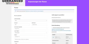 Extends WooCommerce Germanized with professional features such as PDF invoices